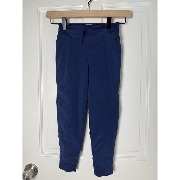 All In Motion Boys Royal Blue Liked Joggers Drawstring Tapered Fit Size XS (4/5) - Picture 1 of 6